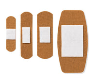 Load image into Gallery viewer, Medline CURAD Flex-Fabric Adhesive Bandages, Assorted Sizes, 100/Box - American Hospital Supply
