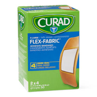Load image into Gallery viewer, Medline CURAD Flex - Fabric Adhesive Bandages, Extra Large 2" x 4" Strips - American Hospital Supply
