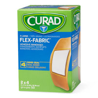 Load image into Gallery viewer, Medline CURAD Flex - Fabric Adhesive Bandages, Extra Large 2" x 4" Strips - American Hospital Supply
