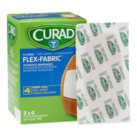 Load image into Gallery viewer, Medline CURAD Flex - Fabric Adhesive Bandages, Extra Large 2" x 4" Strips - American Hospital Supply
