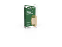 Load image into Gallery viewer, Medline CURAD Sheer Adhesive Bandage, 2" x 3-3/4", 10/Ct. - American Hospital Supply
