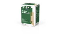 Load image into Gallery viewer, Medline CURAD Sheer Adhesive Bandage, 3/4" x 3", 80/Box - American Hospital Supply
