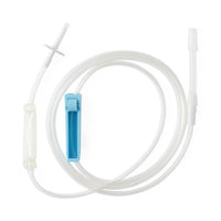 Load image into Gallery viewer, Medline Cysto/TUR Irrigation Set, Single Spike, with Adjustable Roller Clamp, 0.188" (4.8 mm) I.D. Tubing, 90" (229 cm) L - American Hospital Supply
