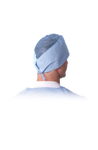 Load image into Gallery viewer, Medline Disposable Sheer - Guard Tie - Back Surgeon Caps - American Hospital Supply
