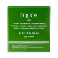 Load image into Gallery viewer, Medline EQUOS 5 - Layer Square Foam Wound Dressings with Silicone Adhesive - American Hospital Supply
