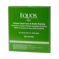 Load image into Gallery viewer, Medline EQUOS 5 - Layer Square Foam Wound Dressings with Silicone Adhesive - American Hospital Supply
