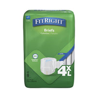 Load image into Gallery viewer, Medline FitRight 4XL Cloth - Like Adult Incontinence Briefs - American Hospital Supply

