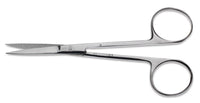 Load image into Gallery viewer, Medline Floor Grade Iris Straight Scissors - American Hospital Supply

