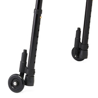 Load image into Gallery viewer, Medline Folding Trigger Walker with 5" Wheels - American Hospital Supply
