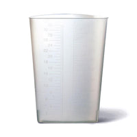 Load image into Gallery viewer, Medline Graduated Triangular Intake/Output Container, Translucent, 1000 mL - American Hospital Supply
