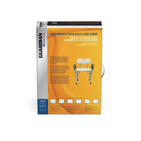 Load image into Gallery viewer, Medline Knockdown Shower Chair With Arms, With Back - American Hospital Supply
