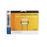 Load image into Gallery viewer, Medline Knockdown Shower Chair With Arms, With Back - American Hospital Supply

