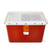 Load image into Gallery viewer, Medline Large Biohazard Containers - Red - American Hospital Supply
