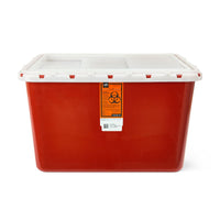 Load image into Gallery viewer, Medline Large Biohazard Containers - Red - American Hospital Supply
