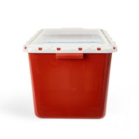 Load image into Gallery viewer, Medline Large Biohazard Containers - Red - American Hospital Supply
