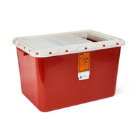Load image into Gallery viewer, Medline Large Biohazard Containers - Red - American Hospital Supply
