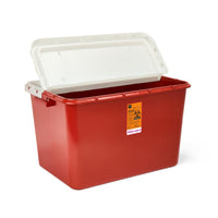 Load image into Gallery viewer, Medline Large Biohazard Containers - Red - American Hospital Supply
