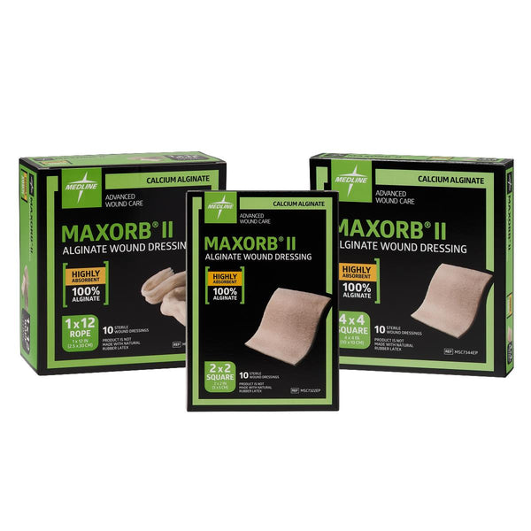 Medline Maxorb II Alginate Wound Dressings - American Hospital Supply