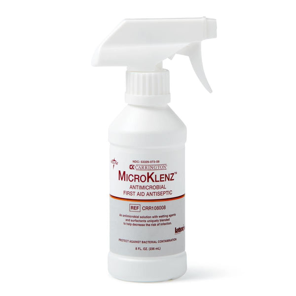 Medline MicroKlenz Antimicrobial First Aid Antiseptic, 8 oz. Spray - American Hospital Supply