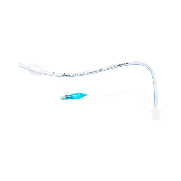 Medline Nasal Preformed Cuffed Endotracheal Tube with Murphy Eye 5.0 mm - American Hospital Supply