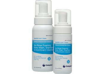 Medline No-Rinse Foaming Body Wash, Unscented, 8.1 oz. - American Hospital Supply