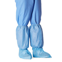 Load image into Gallery viewer, Medline Nonskid Multilayer/Poly Boot Covers, Blue, Size Regular Fits Up to Men's Size 12 - American Hospital Supply
