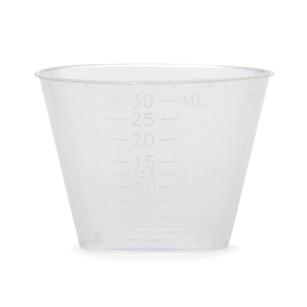 Medline Nonsterile Graduated Plastic Medicine Cups 30 ml - American Hospital Supply