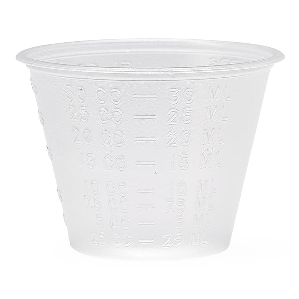 Medline Nonsterile Graduated Plastic Medicine Cups - American Hospital Supply
