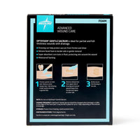 Load image into Gallery viewer, Medline Optifoam Gentle SA Silicone - Faced Foam Wound Dressings - American Hospital Supply
