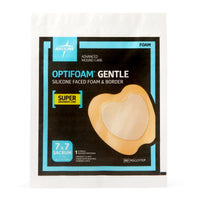 Load image into Gallery viewer, Medline Optifoam Gentle SA Silicone - Faced Foam Wound Dressings - American Hospital Supply
