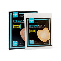 Load image into Gallery viewer, Medline Optifoam Gentle SA Silicone - Faced Foam Wound Dressings - American Hospital Supply
