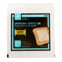 Load image into Gallery viewer, Medline Optifoam Gentle SA Silicone - Faced Foam Wound Dressings - American Hospital Supply
