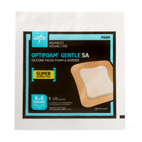 Load image into Gallery viewer, Medline Optifoam Gentle SA Silicone - Faced Foam Wound Dressings - American Hospital Supply
