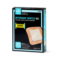Load image into Gallery viewer, Medline Optifoam Gentle SA Silicone - Faced Foam Wound Dressings - American Hospital Supply
