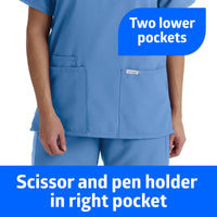 Load image into Gallery viewer, Medline PerforMAX Women's 3 - Pocket Scrub Tops (Style 839) - American Hospital Supply

