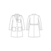 Load image into Gallery viewer, Medline Propel Lab Coat, Consultation Length, Unisex, White - American Hospital Supply
