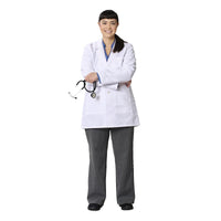 Load image into Gallery viewer, Medline Propel Lab Coat, Consultation Length, Unisex, White - American Hospital Supply
