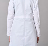 Load image into Gallery viewer, Medline Propel Lab Coat, Full Length, Women's, White, Small - American Hospital Supply
