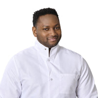 Load image into Gallery viewer, Medline Propel Lab Coat with Knit Cuffs, Full Length, Unisex, White, Medium - American Hospital Supply
