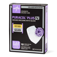 Load image into Gallery viewer, Medline Puracol Plus Ag+ Collagen Wound Dressing with Silver, 2" x 2.25" - American Hospital Supply
