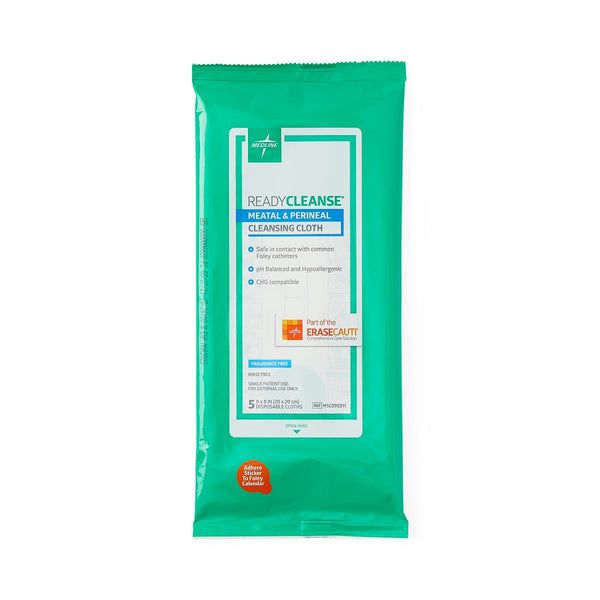 Medline ReadyCleanse Perineal Care Cleansing Cloth, 8" x 8" - American Hospital Supply