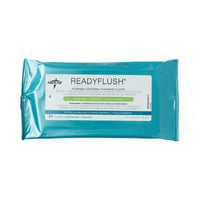 Load image into Gallery viewer, Medline ReadyFlush Flushable Scented Wet Wipes, 8"x 10", 24/Pack - American Hospital Supply

