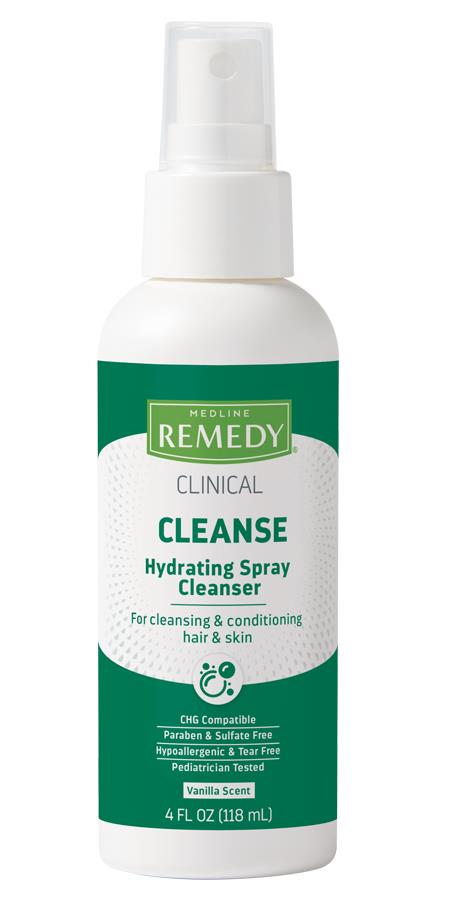 Medline Remedy Clinical Hydrating Spray Cleanser - American Hospital Supply