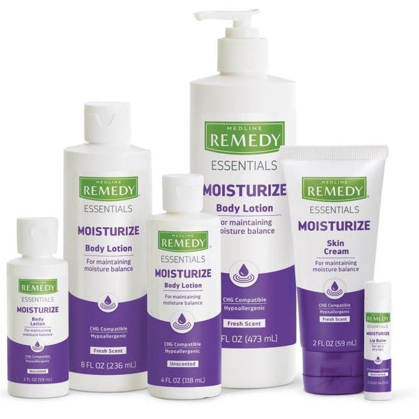 Medline Remedy Essentials Body Lotion – Nourishing Daily Moisturizer - American Hospital Supply