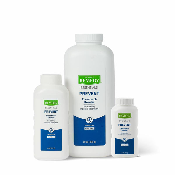 Medline Remedy Essentials Cornstarch Powder - American Hospital Supply