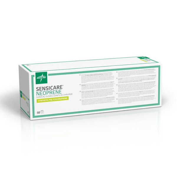 Medline SensiCare Neoprene Surgical Gloves - American Hospital Supply