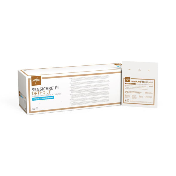 Medline SensiCare PI Ortho LT Surgical Gloves - American Hospital Supply