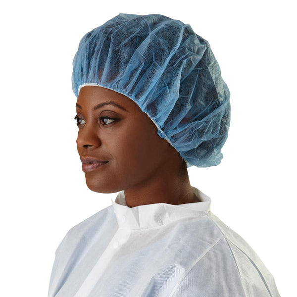 Medline Single - Ply Polypropylene Bouffant Caps - American Hospital Supply