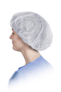 Load image into Gallery viewer, Medline Single - Ply Polypropylene Bouffant Caps - American Hospital Supply
