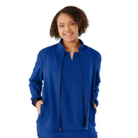 Load image into Gallery viewer, Medline Solano AVE Women's Scrub Jackets (Style 5010) - American Hospital Supply
